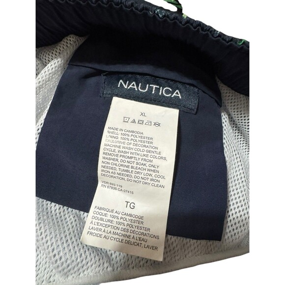 Nautica Navy/Blue Swim Trunks Men’s Size XL NWOT - Picture 9 of 11